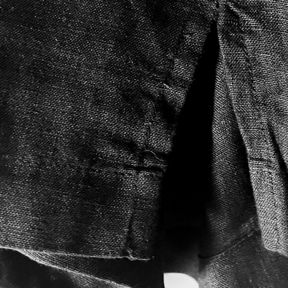 EILEEN FISHER Women's L 100% Irish Linen Wide-Leg High-Rise Cropped Pants - Picture 8 of 16